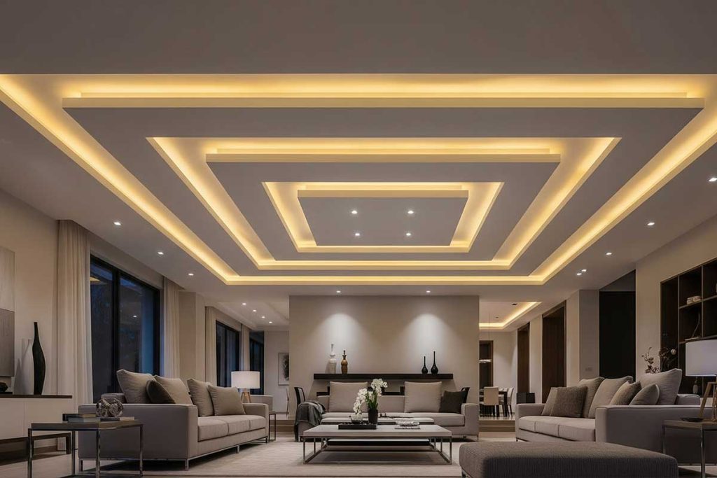 نورپردازی سقف کاذب