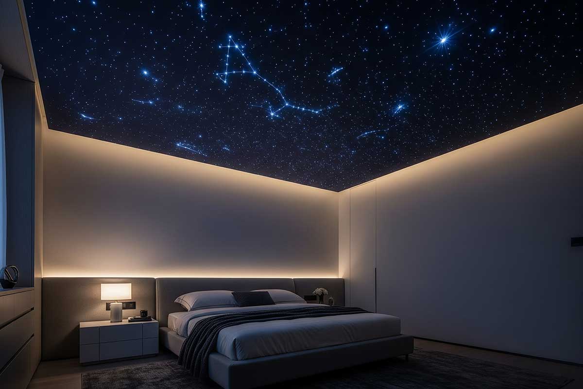 آموزش نصب سقف کهکشانی